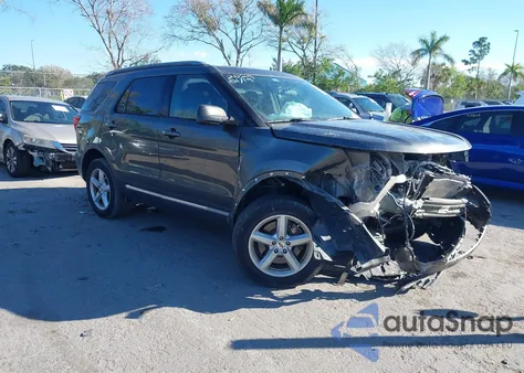 2018 Ford Explorer Xlt from USA, damaged, VIN 1FM5K7D89JGA12029